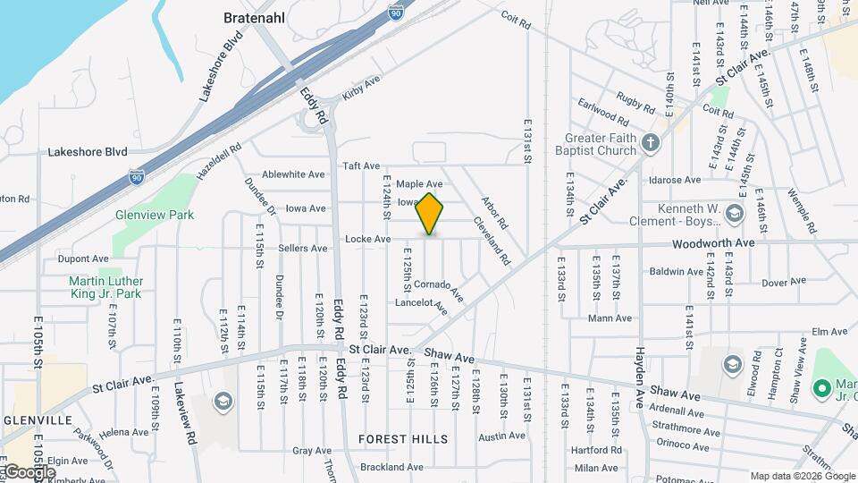 12602 Locke Ave Map and Location Details