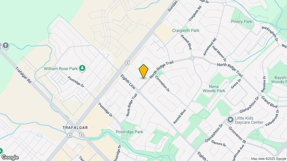 2591 North Ridge Trail Map and Location Details