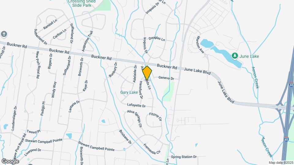 2737 Aston Woods Ln Map and Location Details