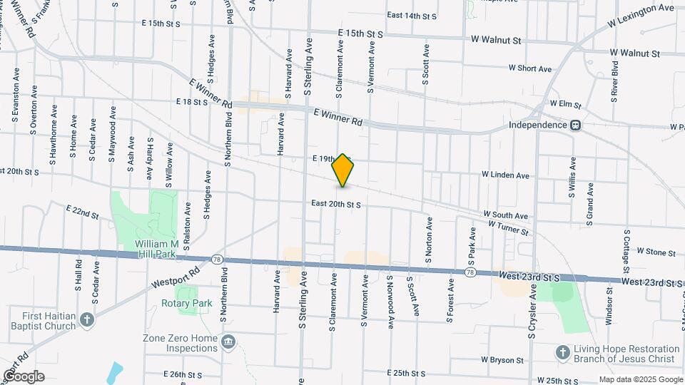 1927 S Claremont Ave Map and Location Details