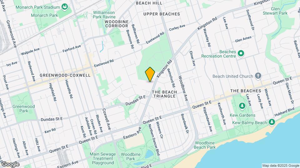 158 Kingston Rd Map and Location Details