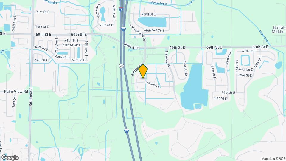 5110 Levana St Map and Location Details