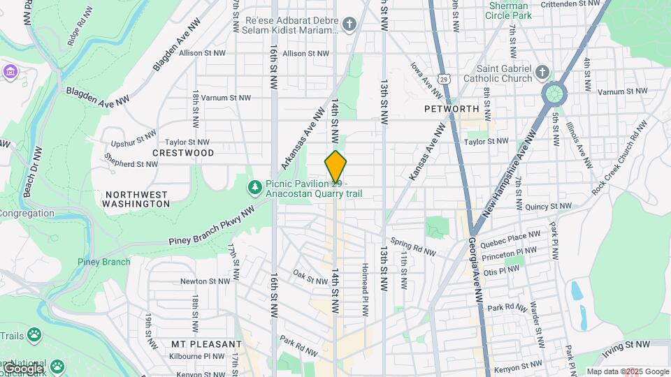 Randolph Tower Apartments Mapa y Detalles de la Ubicación