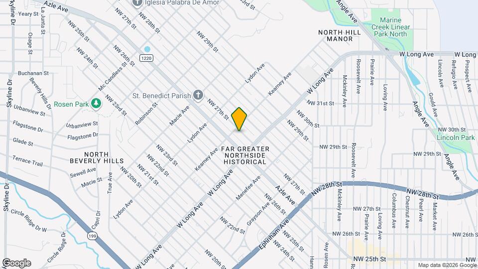 2719 NW 27th St Map and Location Details