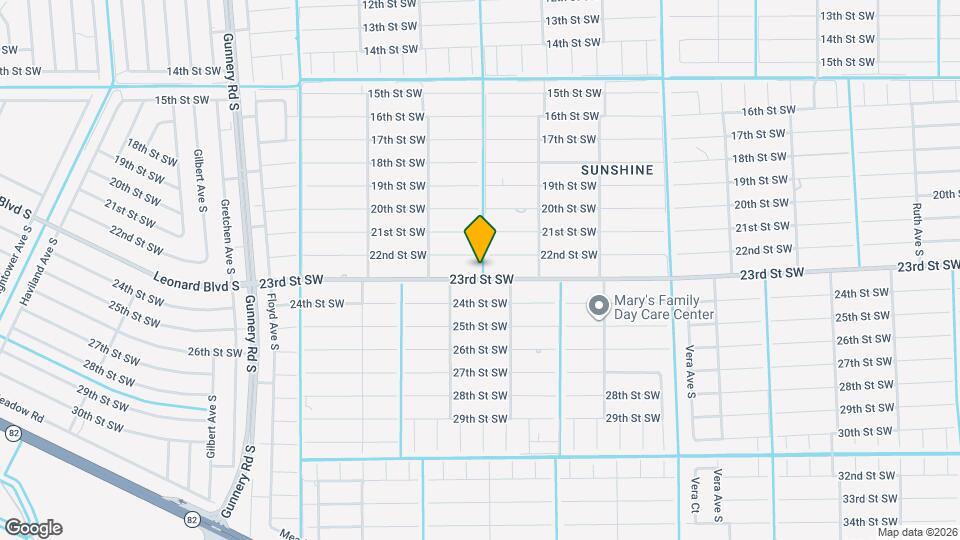 4000 23rd St SW Map and Location Details
