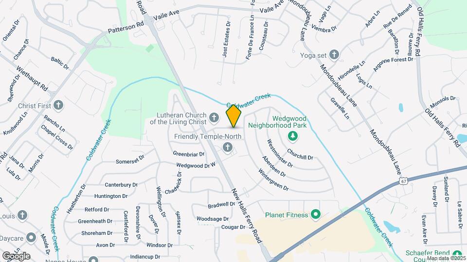 2830 Concord Dr Map and Location Details