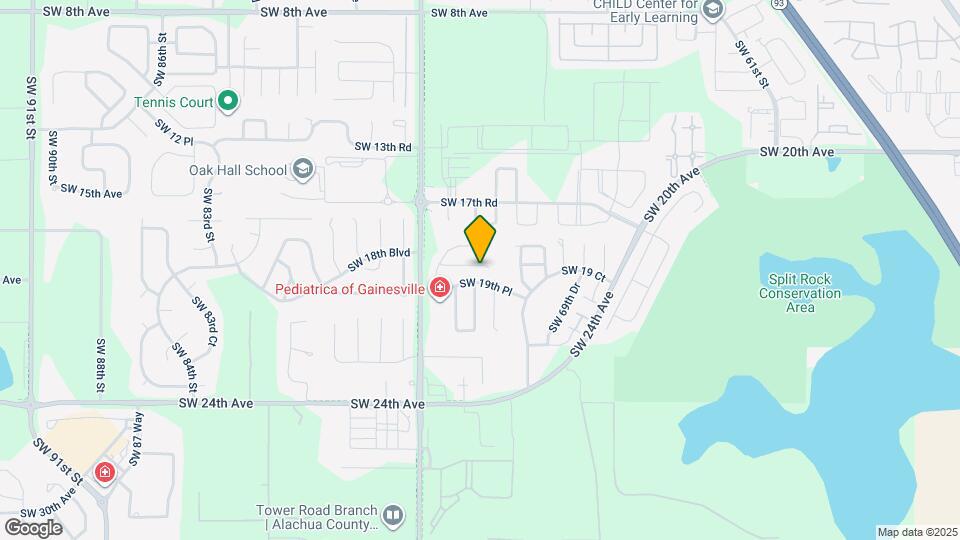 7215 SW 18th Pl Map and Location Details
