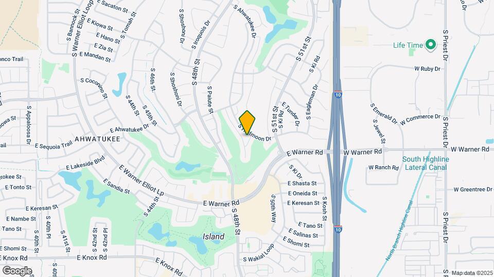 12244 S Chippewa Dr Map and Location Details
