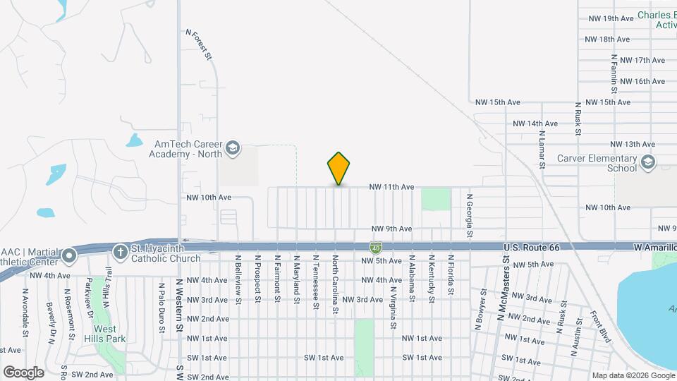 922 N Carolina St Map and Location Details