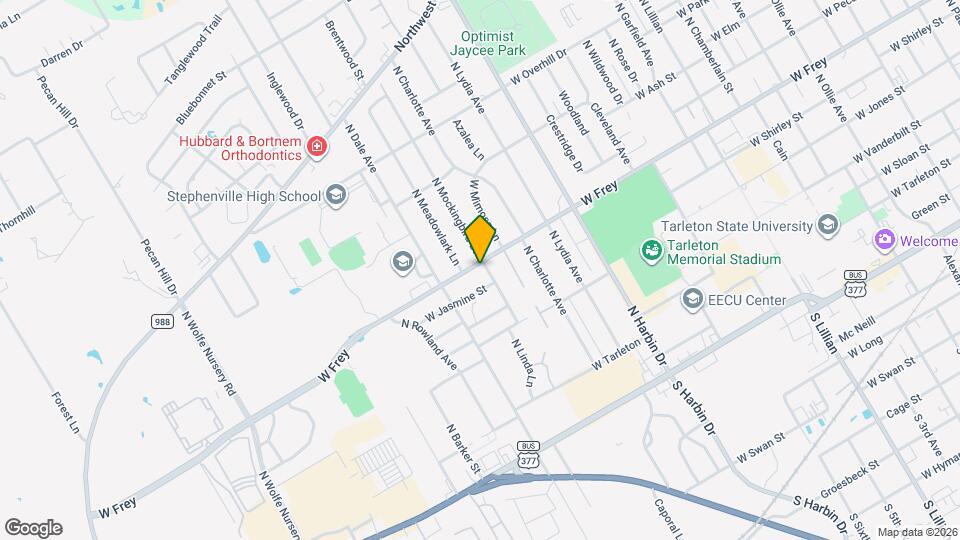 2410 W Frey Map and Location Details