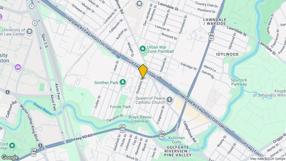2331 Delafield St Map and Location Details