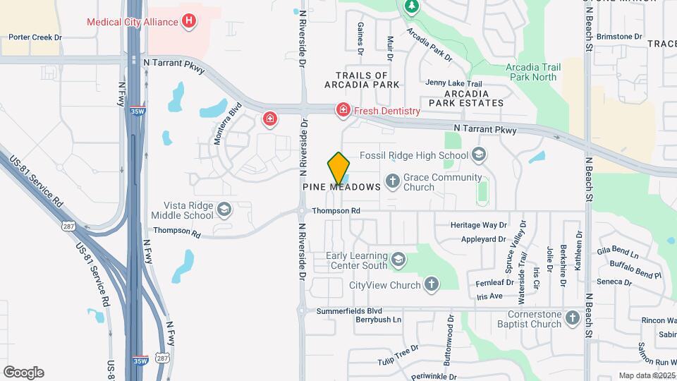 8225 Spruce Meadows Dr Map and Location Details