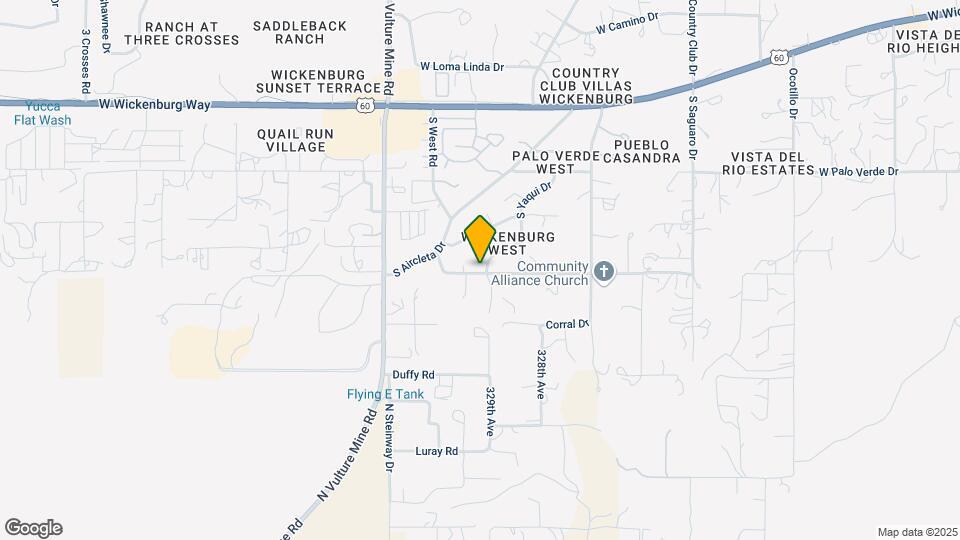 895 S Yaqui Dr Map and Location Details