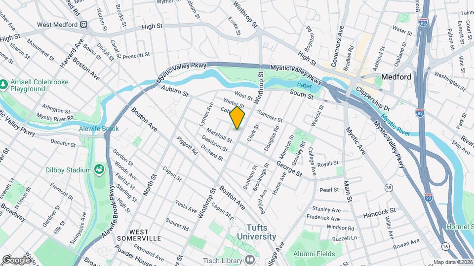 130 Winthrop St, Unit 2 Mapa y Detalles de la Ubicación