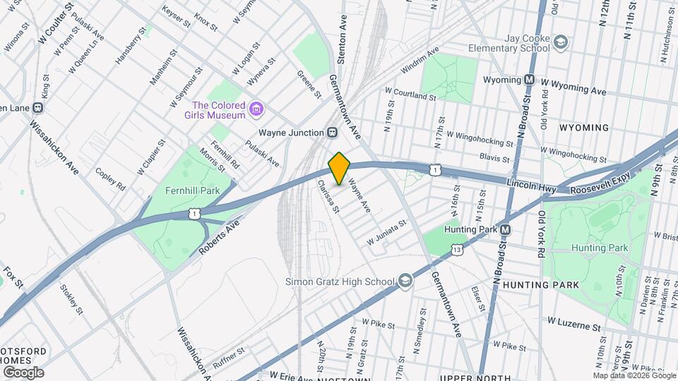 2035 Dennie St Map and Location Details