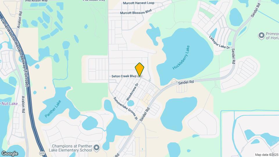 14604 Seton Creek Blvd Map and Location Details