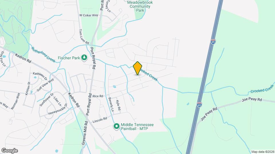 836 Ellyson Dr Map and Location Details