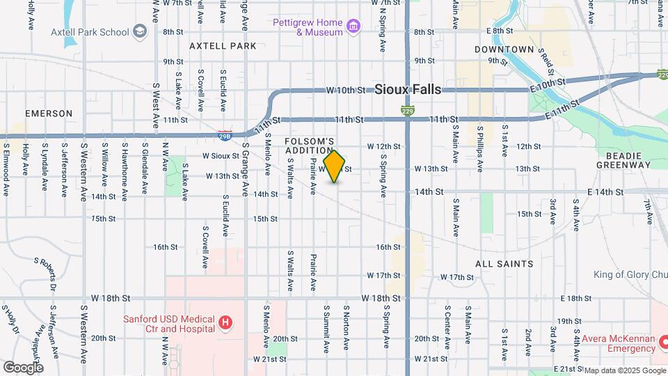 519 S Summit Ave, Unit 519 S Summit Ave #1 Map and Location Details