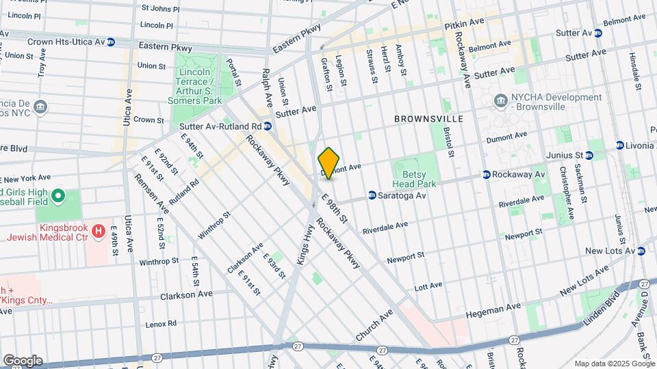 806 Howard Ave Mapa y Detalles de la Ubicación