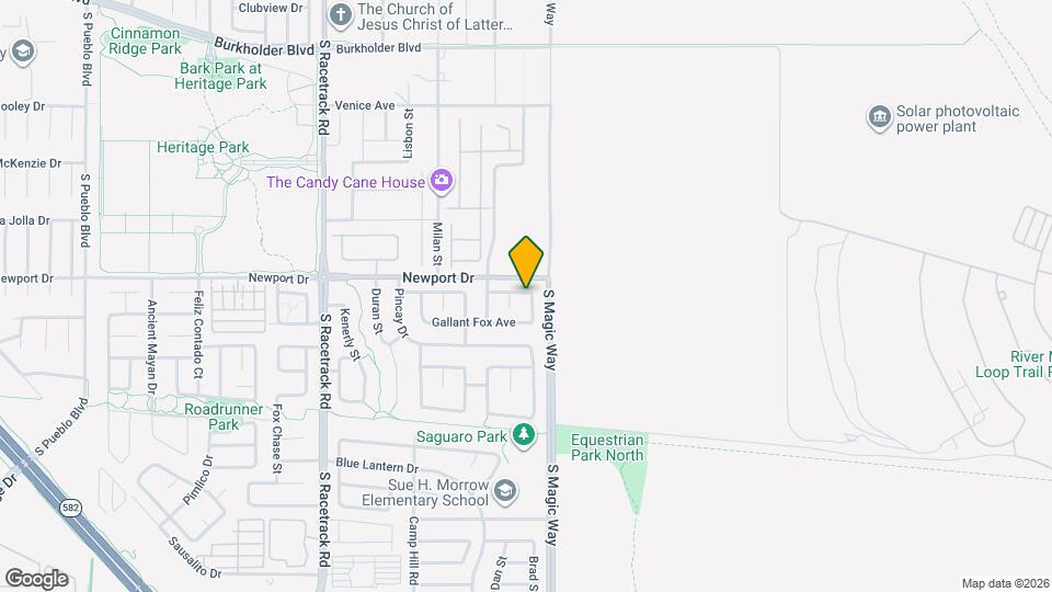 513 Faultless St Map and Location Details