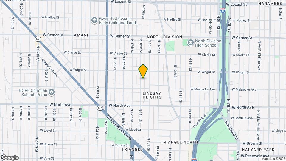 2436 N 16th St Mapa y Detalles de la Ubicación