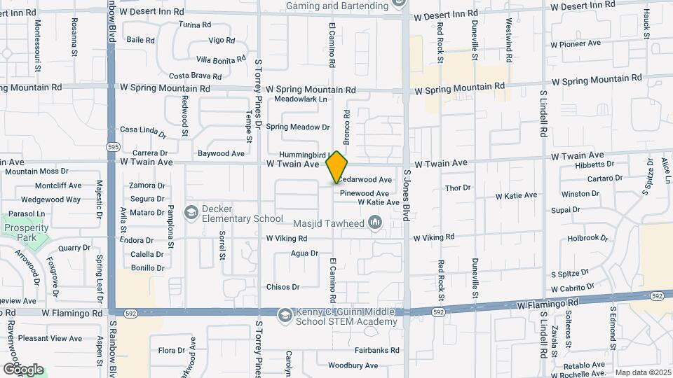 6284 Pinewood Ave Map and Location Details