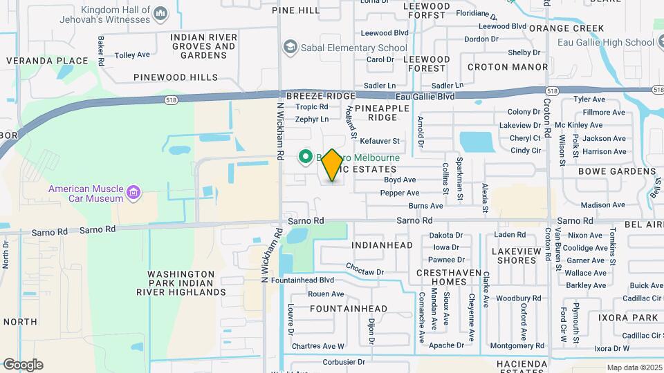 2793 Patty Ln Map and Location Details