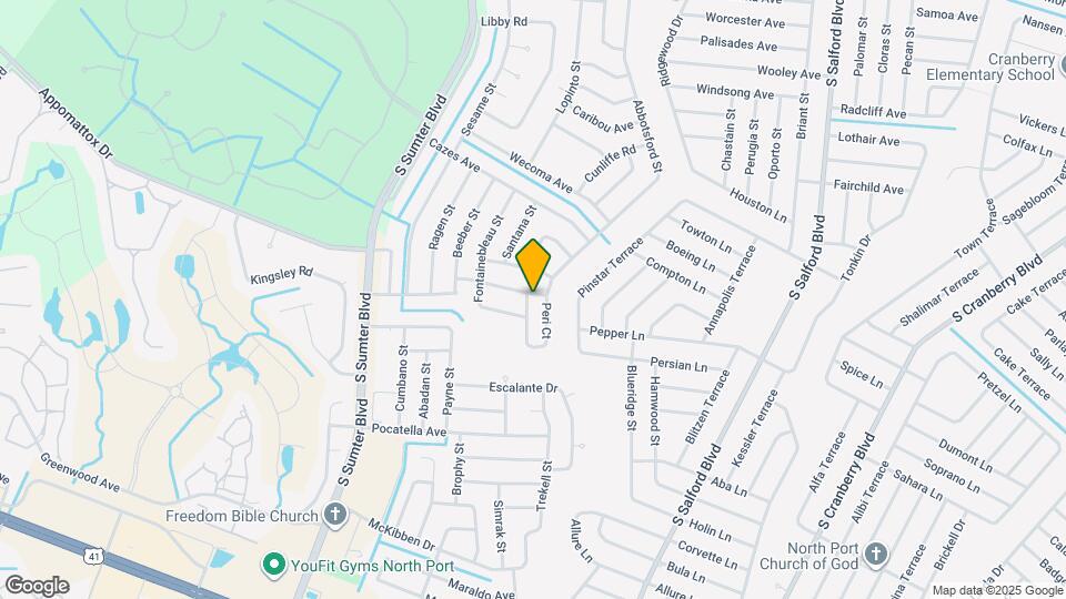 4365 Aladdin Ave Map and Location Details