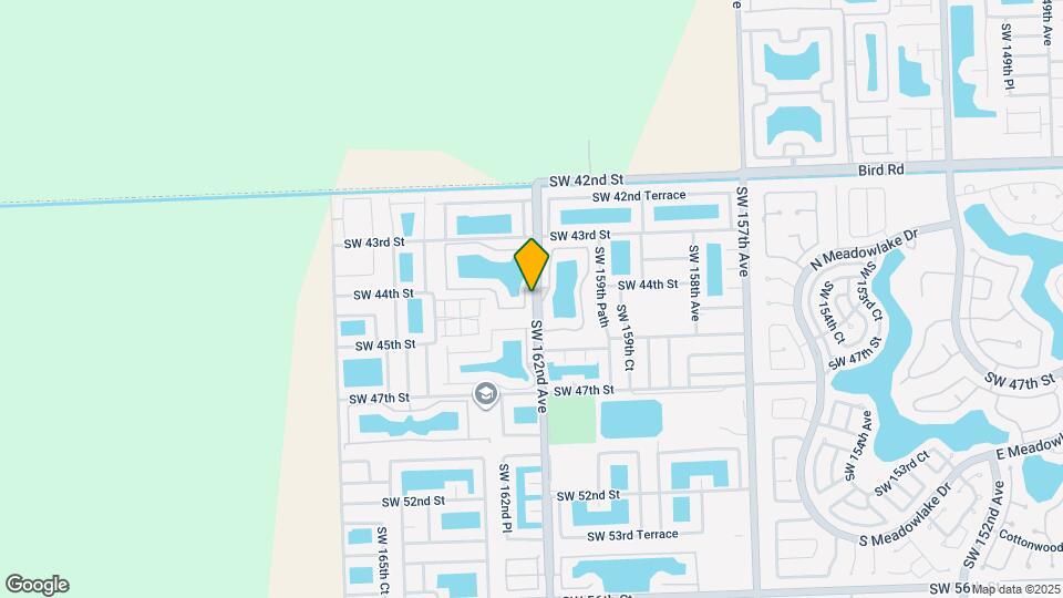 4405 SW 162nd Ct Map and Location Details