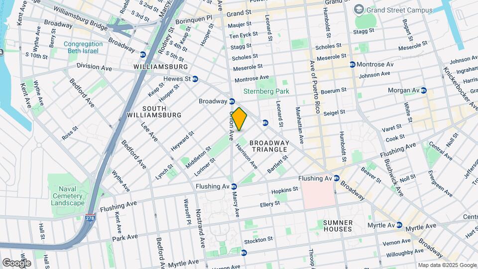 147 Lorimer St Map and Location Details