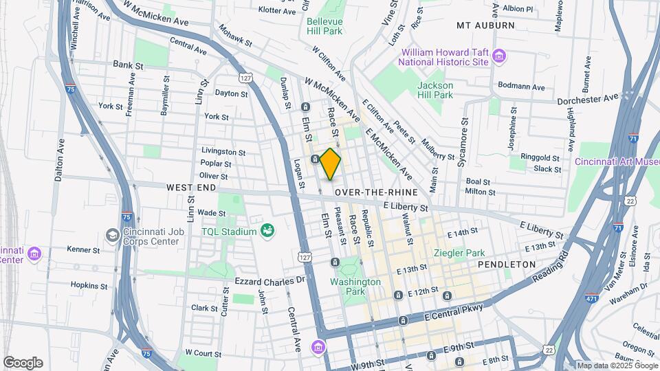 1615 Pleasant St Map and Location Details