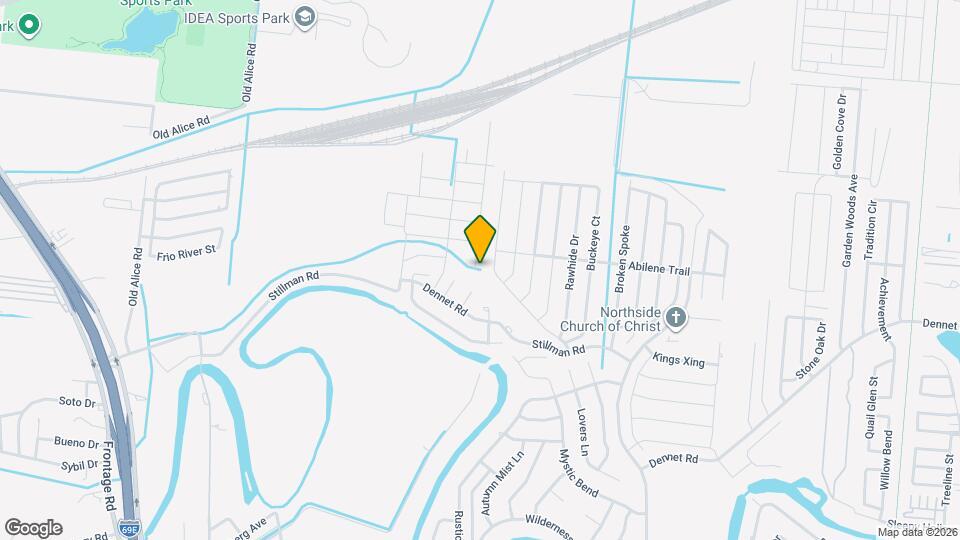 6108 Mackenna Dr Map and Location Details