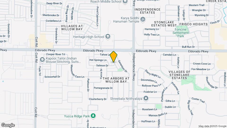 11425 Caladium Ln Map and Location Details