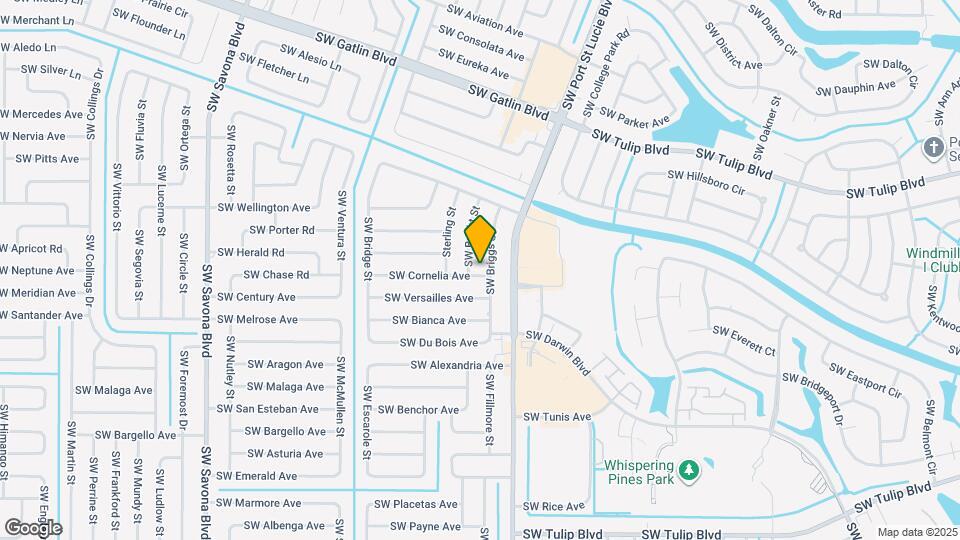 915 SW Cornelia Ave Map and Location Details