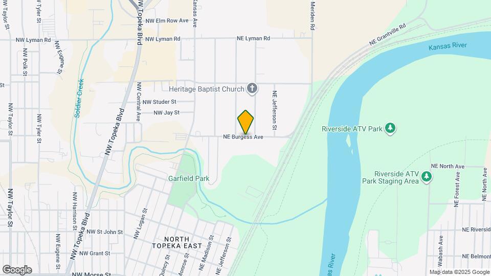 311 NE Burgess St Map and Location Details