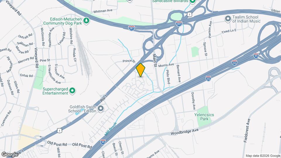 1502 Edison Glen Terrace Map and Location Details