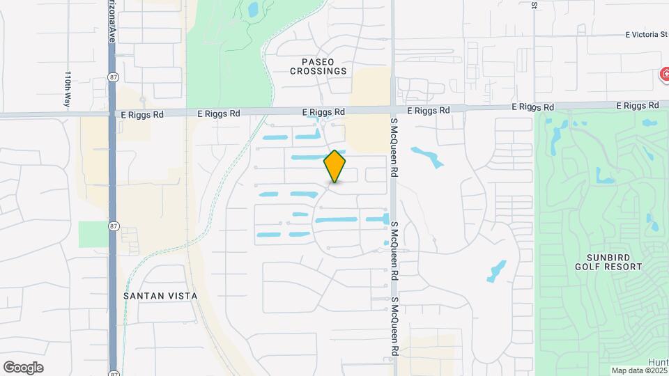 852 E Runaway Bay Pl Map and Location Details