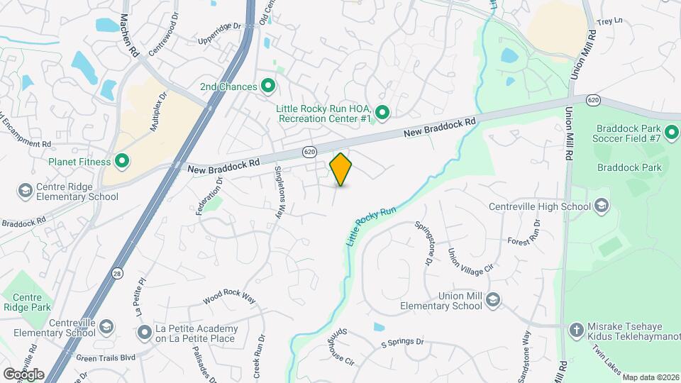 13922 Gunners Pl Map and Location Details