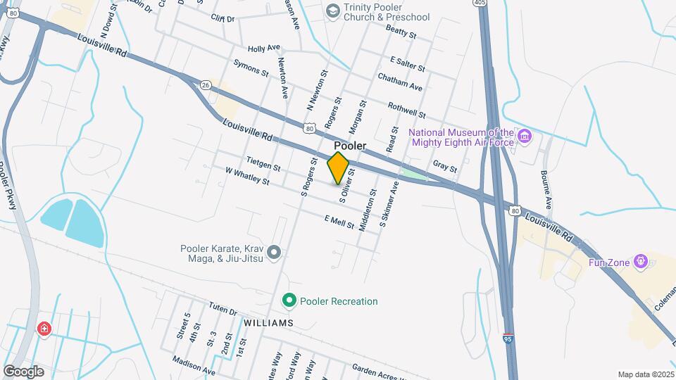 209 E Tietgen St Map and Location Details