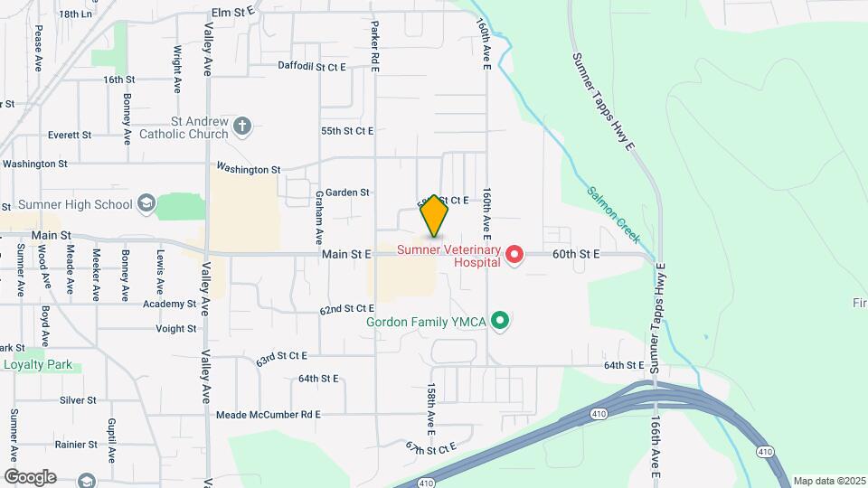 5918 158th Avenue Ct E Map and Location Details