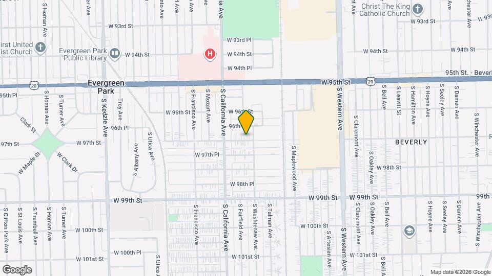 2714 W 97th St Map and Location Details