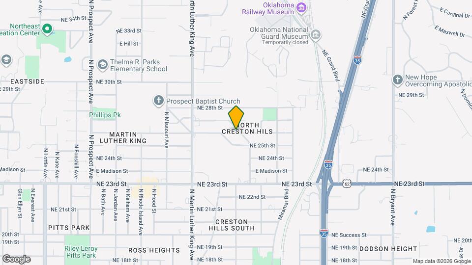 2701 Normandy St Map and Location Details