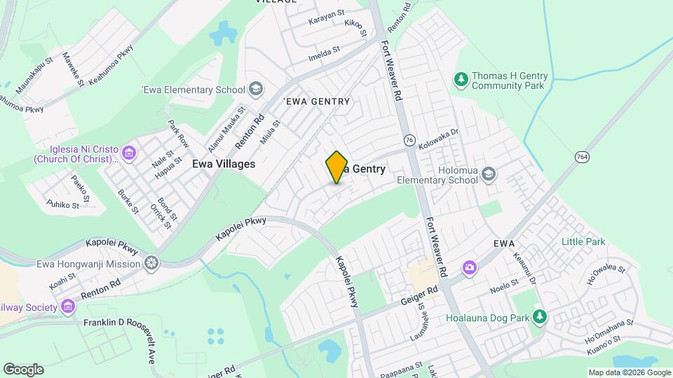 91-1110-1110 Mikohu St Map and Location Details