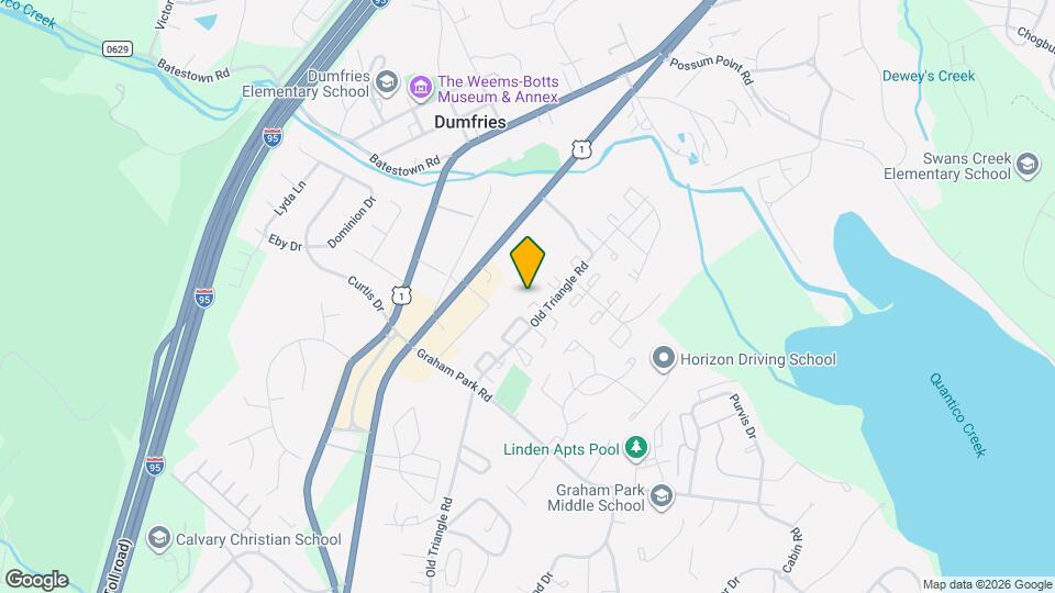 2325 McClellan Ct Map and Location Details