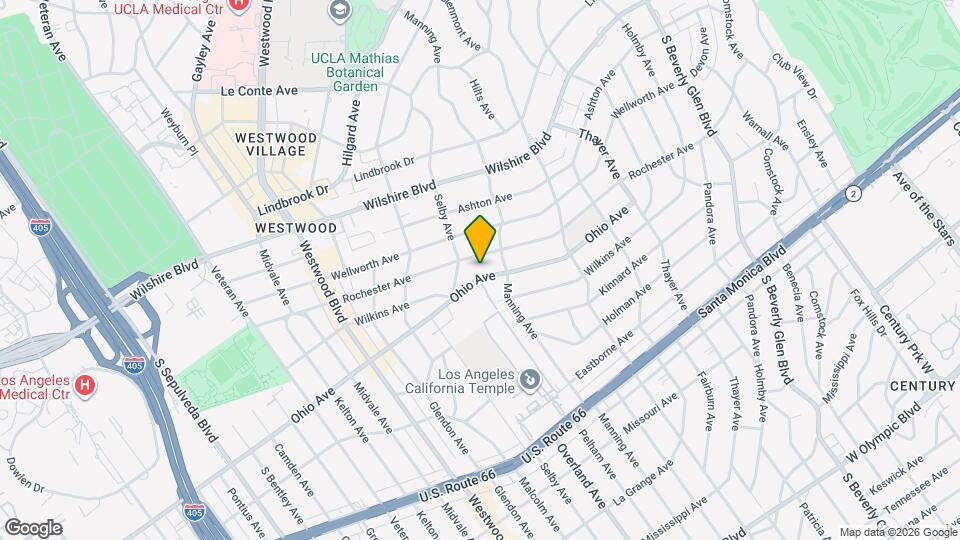 10725 Ohio Ave Mapa y Detalles de la Ubicación