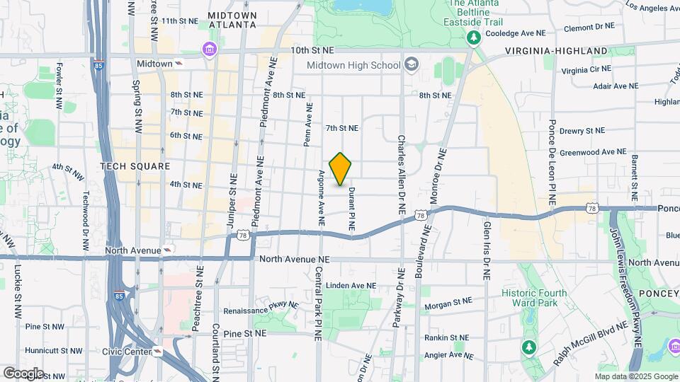 328 NE 4th St Map and Location Details