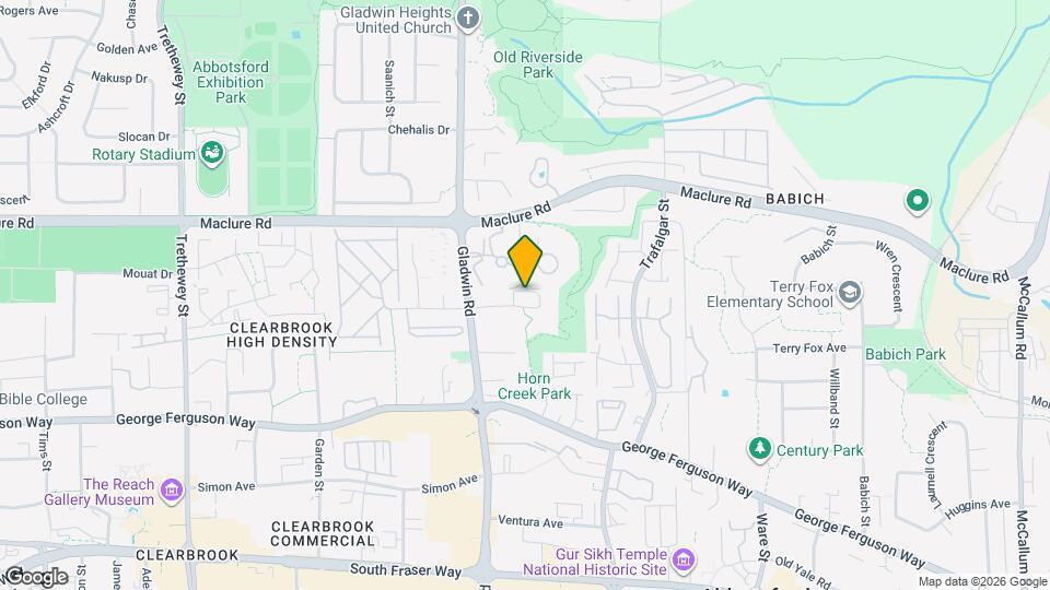 3090 Gladwin Rd Map and Location Details