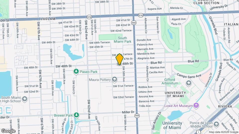 5835 SW 49th St Map and Location Details