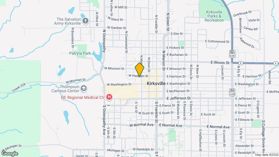 111 N Main St Mapa y Detalles de la Ubicación