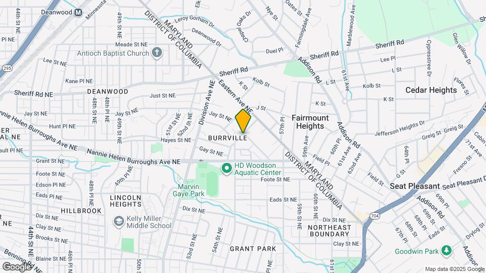 5501 Jay St NE Map and Location Details